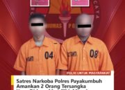 Sat Narkoba Polres Payakumbuh Ringkus Dua Orang Tersangka Dan Sita Barang Bukti Berupa Pil Esktasi dan Sabu-Sabu