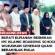 Bupati Elfianah Resmikan IPC Islamic Boarding School Mesuji