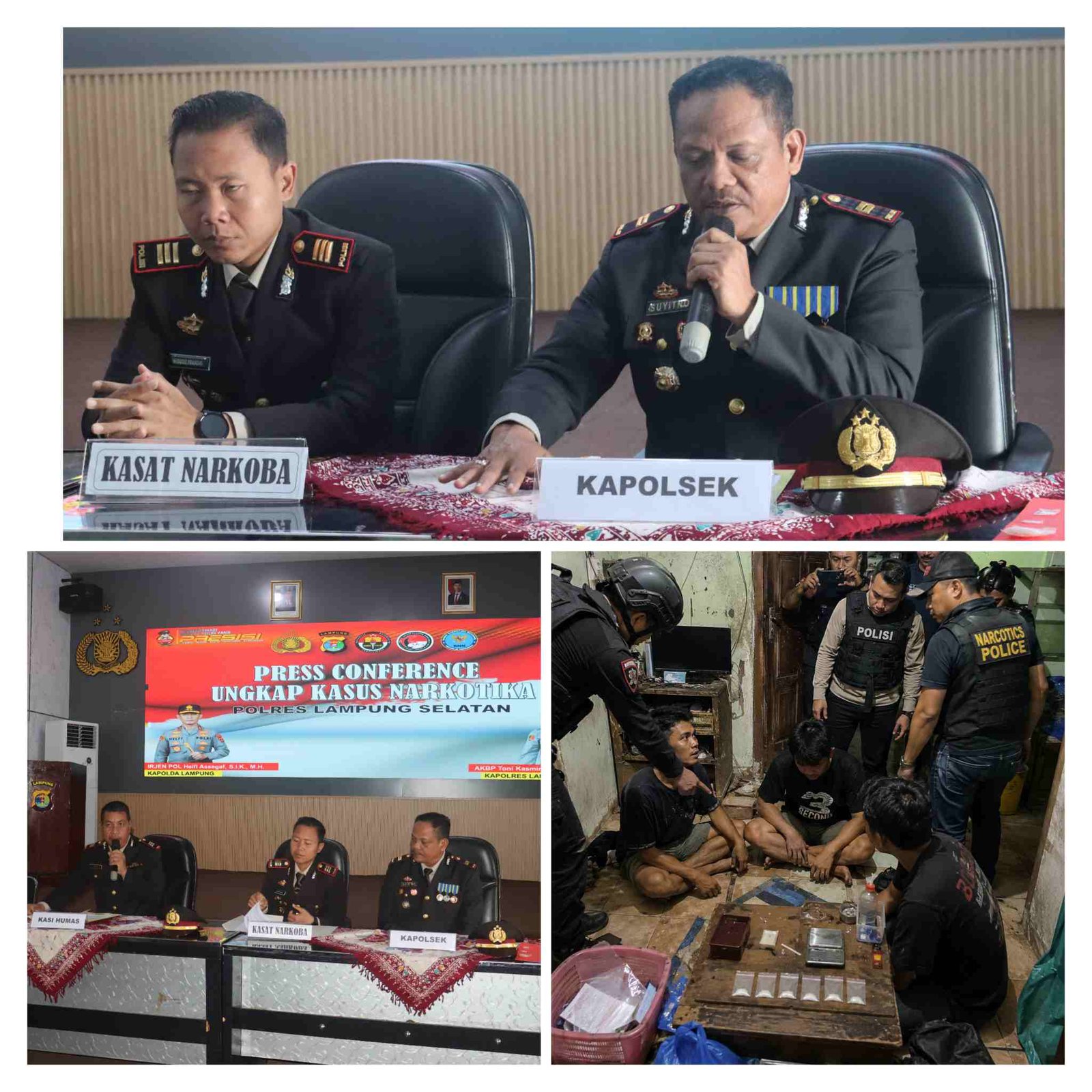 Satu Laporan, Tiga Tersangka Tertangkap: 110 Polri Jadi Gerbang Pengungkapan Kasus Narkoba di Palas