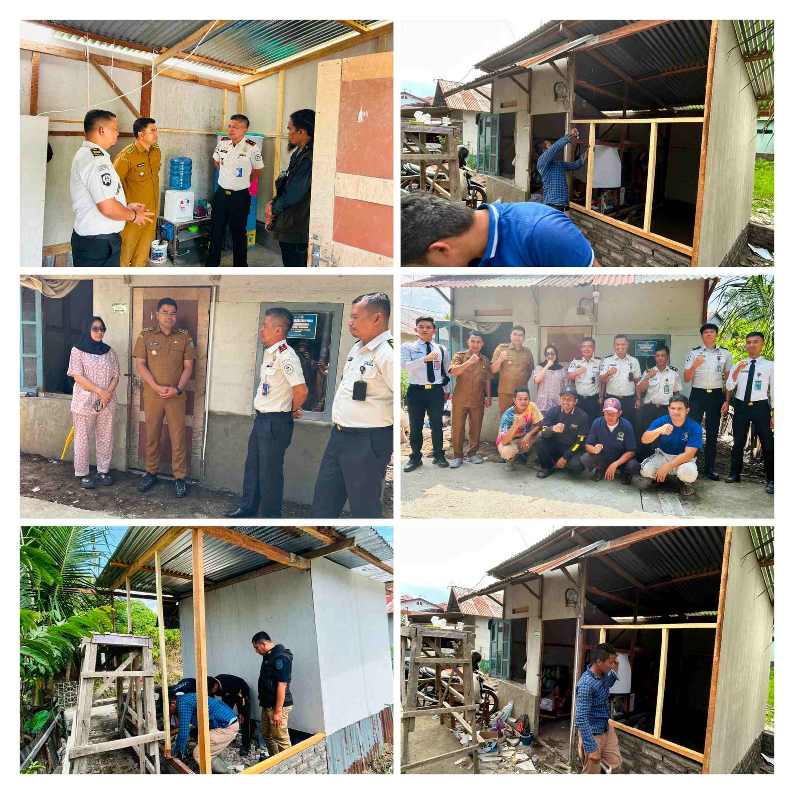 Rutan Padang Panjang Bedah Rumah Warga, Wujud Nyata Pemasyarakatan Hadir untuk Masyarakat