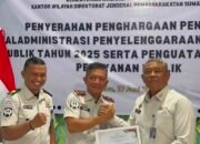 Rutan Padang Panjang Raih Predikat Terbaik I Penilaian Maladministrasi Pelayanan Publik Tahun 2025