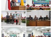 Dandim 0307/Tanah Datar Hadiri Rapat Paripurna DPRD, Saksikan Penjelasan Bupati atas Pertanggungjawaban APBD TA 2025