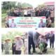 Wakili Dandim 0307/TD, Danramil 02/Lima Kaum Dampingi Kapolres Tanah Datar Tanam 1.000 Pohon di Nagari Parambahan