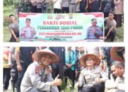 Semarak HUT Bhayangkara ke-80, Polres Tanah Datar Tanam 1.000 Pohon di Nagari Parambahan sebagai Wujud Cinta Lingkungan dan Rakyat