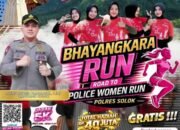 Bhayangkara Run Road to Police Women Run: Ajang Olahraga dan Kebersamaan di Kab Solok