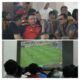 Pererat Silaturahmi, Dandim 0307/TD Ikut Nobar Final Piala Dunia Bersama Forkopimda di Gedung Maharajo Dirajo