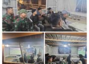 Babinsa Koramil 01/Padang Panjang Nimbrung Nobar Piala Dunia 2026, Pererat Kedekatan dengan Masyarakat