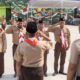 Terik Mentari Tak Surutkan Semangat Peserta Pengukuhan Gugus Depan Ponpes dan SMP IT Muhammad Al-Fatih