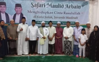 Wali Kota Ramadani Kirana Buka Safari Maulid Arbain Pertama di Kota Solok, Perkuat Predikat Serambi Madinah