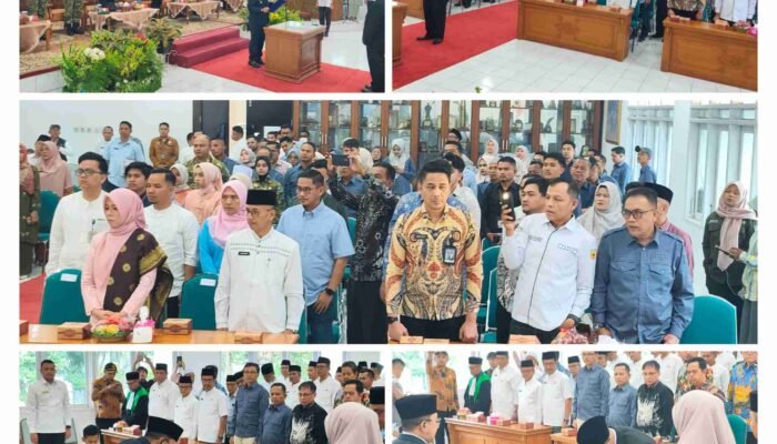 Hadiri Pelantikan Dirut PDAM Tirta Alami, Ka Rutan Kelas II B Batusangkar Siap Dukung Program Pelayanan Air Bersih