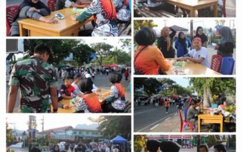 Komitmen TNI untuk Rakyat, Poskes Kodim 0307/TD Rutin Berikan Layanan Prima Cek Kesehatan Gratis di Car Free Day Setiap Minggu