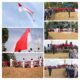 Danramil 06/Sungayang Hadiri Pengibaran Bendera Merah Putih Raksasa di Puncak Gunuang Kasumbo