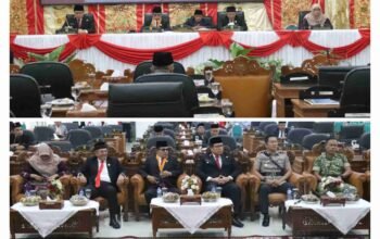 Dandim 0307/Tanah Datar Hadiri Rapat Paripurna DPRD, Simak Pidato Kenegaraan Presiden RI Jelang HUT Ke-81