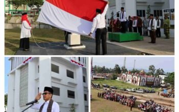 Gelar Upacara HUT ke-81 RI, UIN Mahmud Yunus Batusangkar Teguhkan Semangat Pengabdian dan Persatuan