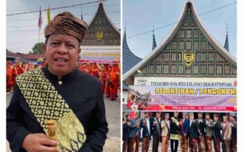 KAN Nagari Koto Nan Ompek Dikukuhkan, Ketua LKAAM: Adat dan Ulayat Adalah Jati Diri Minangkabau”
