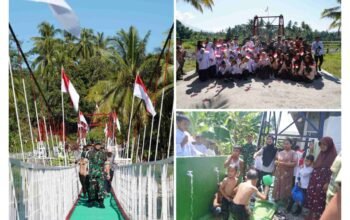 Tinjau Jembatan Batang Mangoi, Pangdam XX/TIB: Akses Lancar, Produktivitas Masyarakat Meningkat