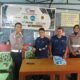 Sinergi Lawan Polusi! Polresta Bukittinggi Gandeng SMSI Bagikan Masker ke Jurnalis & Warga