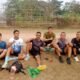 Babinsa Koramil 02/Lima Kaum Bimbing Fisik Calon Prajurit TNI di Lapangan Dangtuanku