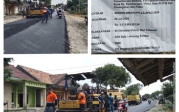 Penantian Panjang Masyarakat Desa Sukaraja Dusun Purwodadi Akhir Nya Merasakan Jalan Yang Mulus
