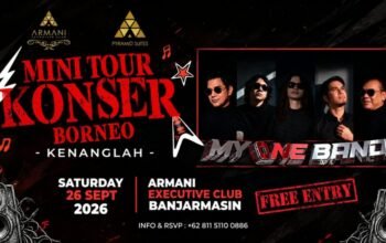 Dari Banjarmasin ke Palangkaraya dan Balikpapan, My One Band Jalani Tour Borneo