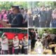 Polres Tanah Datar Gelar Upacara Pemakaman Secara Kedinasan Almarhum Brigpol Hafiz Trawiguna, S.H.
