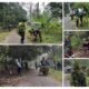 Yonif TP 951/Oandska Marapi Bersama Warga Bersihkan Akses Jalan Di Jorong Padang Data