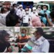 Kabut Asap Semakin Tebal, Bupati Eka Putra Turun Langsung Bagikan Masker kepada Warga