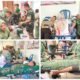 Wujud Sinergitas TNI-Polri, Anggota Polres Tanah Datar Ikut Donor Darah di Bakti Sosial HUT ke-81 TNI