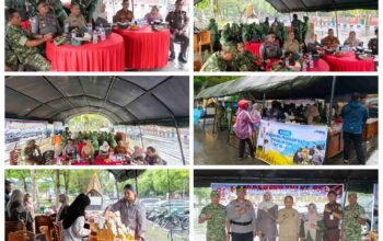Kodim 0307/TD Gelar Bazar Pasar Murah Dalam Rangka HUT TNI Ke-81