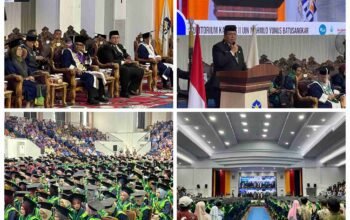 Hari Pertama Wisuda ke-60, UIN Mahmud Yunus Batusangkar Kukuhkan 473 Wisudawan