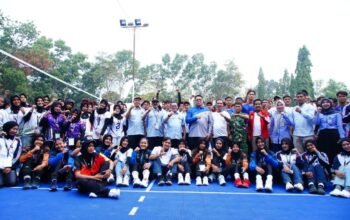 Wakili Dandim 0307/TD, Bati Ops Hadiri Pembukaan Porprov XVI Sumbar di Tanah Datar