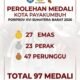 97 Medali Dikantongi, Payakumbuh Terus Tancap Gas di Porprov XVI Sumbar