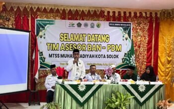15 Tahun Dinanti, MTsS Muhammadiyah Kota Solok Perkuat Mutu Pendidikan Lewat Visitasi Akreditasi