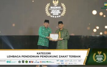 Grand BAZNAS Award 2026: UIN MY Batusangkar Jadi Lembaga Pendidikan Pendukung Zakat Terbaik Nasional