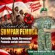 Dandim 0307/TD dan Keluarga Besar Kodim Tanam Semangat Nasionalisme, Ucapan Selamat Hari Sumpah Pemuda ke-98