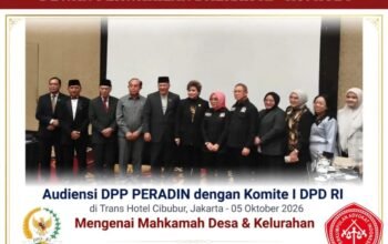 DPD RI Dukung Gagasan Mahkamah Desa, Siap Bahas Payung Hukum