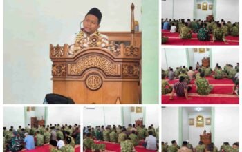 Mengingat Kematian, Menjemput Hidayah: Ustaz Remon Syah Ajak Jamaah Perkuat Iman di Masjid Al-Jabbar Kodim 0307/TD