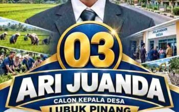 Dukungan Mengalir, Ari Juanda Nomor 03 Dinilai Paling Dekat Dengan Warga Warga Lubuk Pinang
