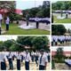 Babinsa Koramil 07/Rambatan Bersama Yon TP 951/Pandeka Marapi Latih PBB Siswa SMPN 3 Rambatan