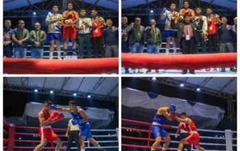 Dandim 0307/Tanah Datar Bersama Bupati Hadiri Final Tinju Porprov XVI Sumbar 2026