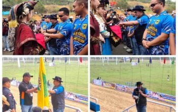 Lestarikan Budaya Minang, Dandim 0307/TD Hadiri Pembukaan Pacu Kuda Open Race dan Tradisional Bupati Cup Tanah Datar 2026