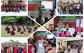 Kodim 0307/Tanah Datar Gelar Persami KKRI, Tanamkan Semangat Bela Negara kepada Generasi Muda
