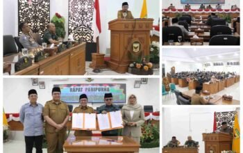 Dandim 0307/Tanah Datar Hadiri Paripurna DPRD, Saksikan Penetapan Propemperda 2027 dan Pengesahan Dua Raperda Strategis