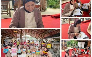 Ketua PIPAS Sumbar Ny. Evi Kusdiani Kunrat Ajak Anggota Lestarikan Budaya Lewat Edukasi Membatik