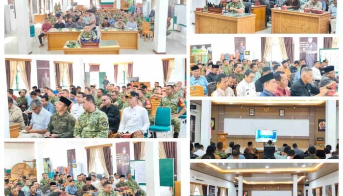 Dari Nagari Ke Barak Militer: Dandim 0307/TD Ajak Wali Nagari Ikuti Zoom Korem 032/WBR Soal Rekrutmen TNI