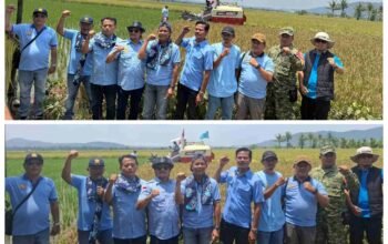 Dukung Kedaulatan Pangan Nasional, Petani Muda Jagatara Laksanakan Panen Raya